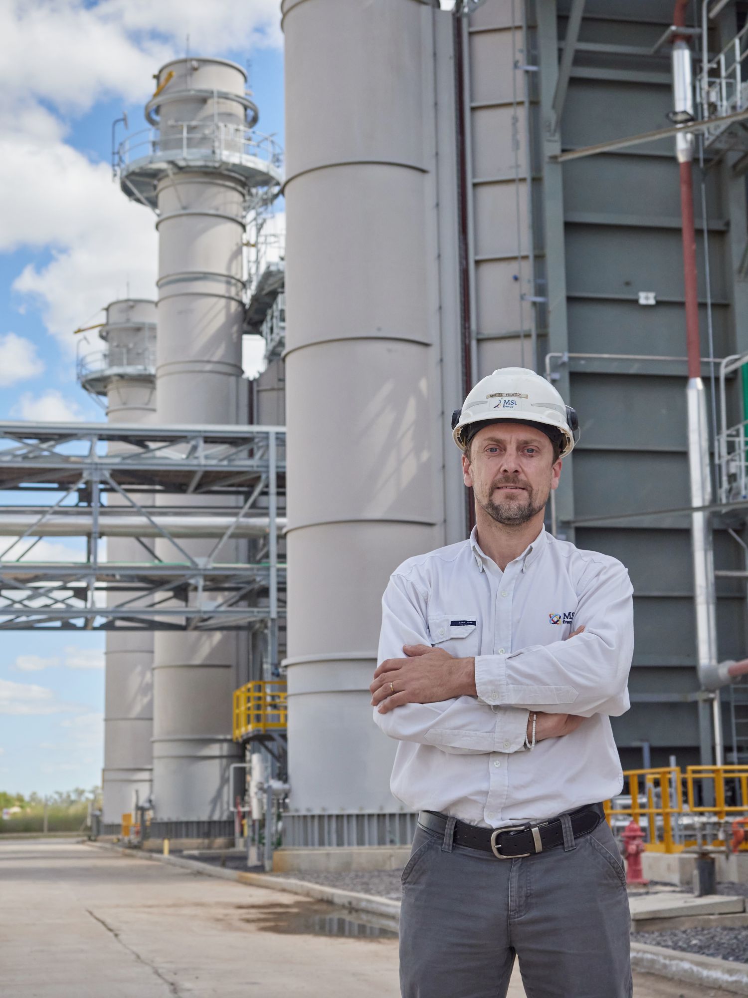 Profesional de MSU en planta industrial